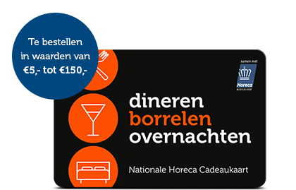 Echter Allerlei soorten verkiezing Hotelbon | Nationale Horeca Cadeaukaart